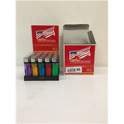 BOX OF 50 LIGHTERS