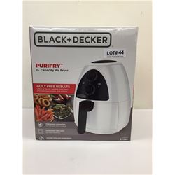 BLACK AND DECKER PURIFY 2L AIR FRYER