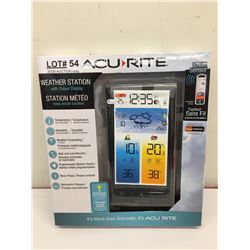 ACURITE WEATHER STATION WITH COLOUR DISPLAY