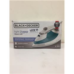 BLACK AND DECKER LIGHT N EASY STEAM IRON