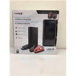 TYPE S JUMP STARTER AN DPORTABLE POWER BANK