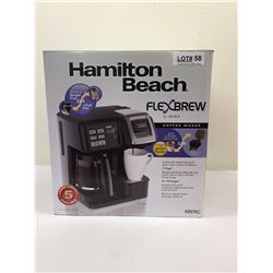 HAMILTON BEACH FLEXBREW 2WAY COFFEE MAKER