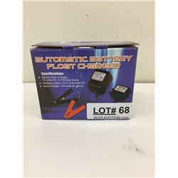 AUTOMATIC BATTERY FLOAT CHARGER