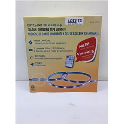 COLOUR CHANGING TAPE LIGHT KIT 24FT