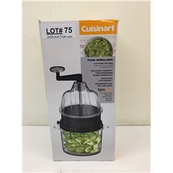 CUISINART FOOD SPIRALIZER W 3 CUTTING OPTIONS