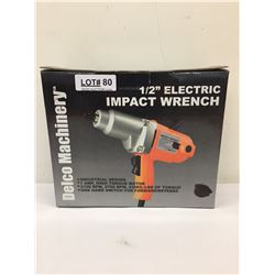 DELCO MACHINERY 1/2" ELECTRIC IMPACT DRILL