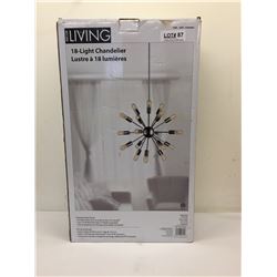 DECOR LIVING 18LIGHT CHANDELIER