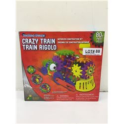 TECHNO GEARS CRAZY TRAIN MOTORIZED CONSTRUCTION SET