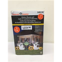BLOWUP WITCH+ GHOST + JACK O'LANTERN SET