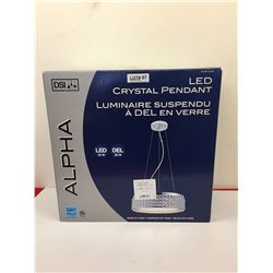DSI LED CRYSTAL PENDANT 29W CEILING LIGHT FIXTURE