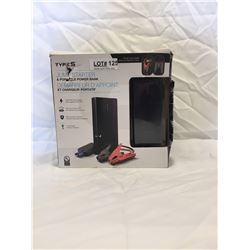 TYPE S JUMP STARTER + PORTABLE POWER BANK