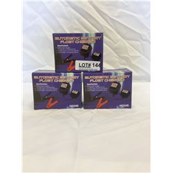 AUTOMATIC  BATTERY FLOAT CHARGERS NEW X3