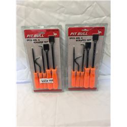 PIT BULL AWL AND SCRAPER SET X2 NEW