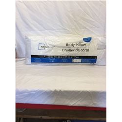 MAINSTAYS BODY PILLOW 20INX46IN