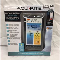 ACURITE WEATHER STATION WITH COLOUR DISPLAY