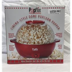 POPLIX CINEMA-STYLE DOME POPCORN POPPER