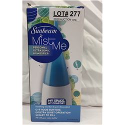 SUNBEAM MIST ME HUMIDIFIER