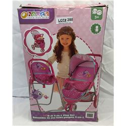 OHAUCK TOYS FOR KIDS BABY DOLL 5IN1 PLAYSET STROLLER