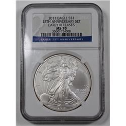 2011 AMERICAN SILVER EAGLE