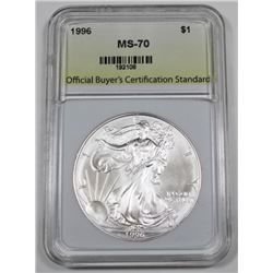 1996 AMERICAN SILVER EAGLE