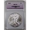 Image 1 : 2002 AMERICAN SILVER EAGLE