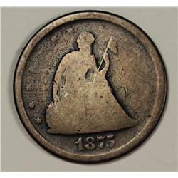 1875-S TWENTY CENT PIECE