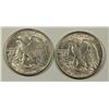 Image 2 : WALKING LIBERTY HALF DOLLARS - 1947-D AND 1945-D