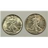 Image 1 : WALKING LIBERTY HALF DOLLARS 1945 AND 1941-S