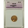 Image 1 : 1910 $2.50 GOLD INDIAN NGP
