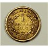 Image 2 : 1851-O GOLD DOLLAR