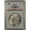 Image 1 : 1880 MORGAN SILVER DOLLAR CCGS