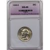 Image 1 : 1938-S WASHINGTON QUARTER NGP