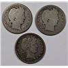 Image 1 : BARBER QUARTERS: 1892 FINE+, 1892-O AG/GOOD