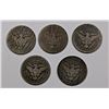 Image 2 : BARBER QUARTERS: 1893 GOOD, 1893-S AG,