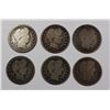 Image 1 : BARBER QUARTERS: (2) 1897 GOOD, 1895-O G/VG,