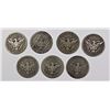 Image 2 : BARBER QUARTERS: 1911-D GOOD, 1911-S AG,