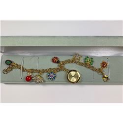 JOAN RIVERS CHARM BRACELET
