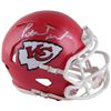 Image 1 : Patrick Mahomes Signed Chiefs Mini Speed Helmet (Fanatics Hologram)