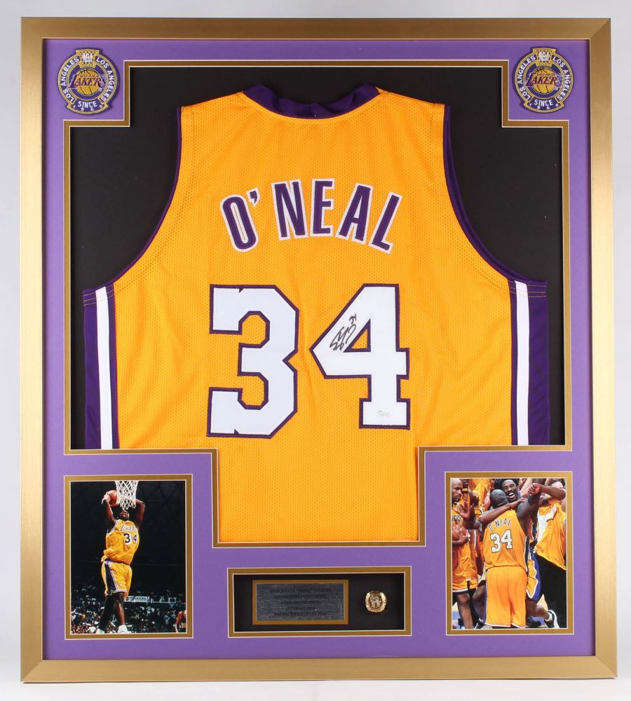 signed shaq jersey