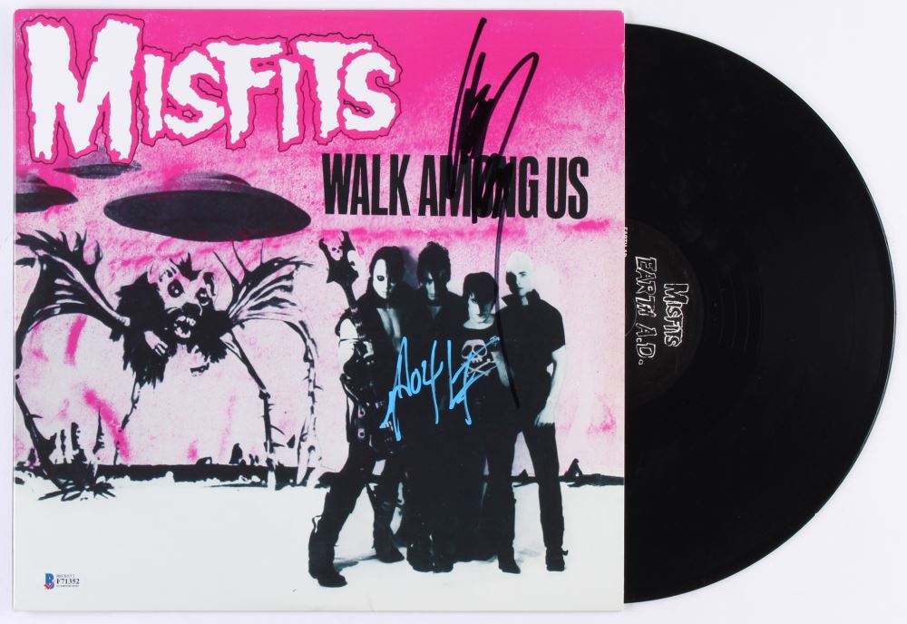 Glenn Danzig Doyle Wolfgang Von Frankenstein Signed Misfits Walk Among Us Vinyl Record Album Bec