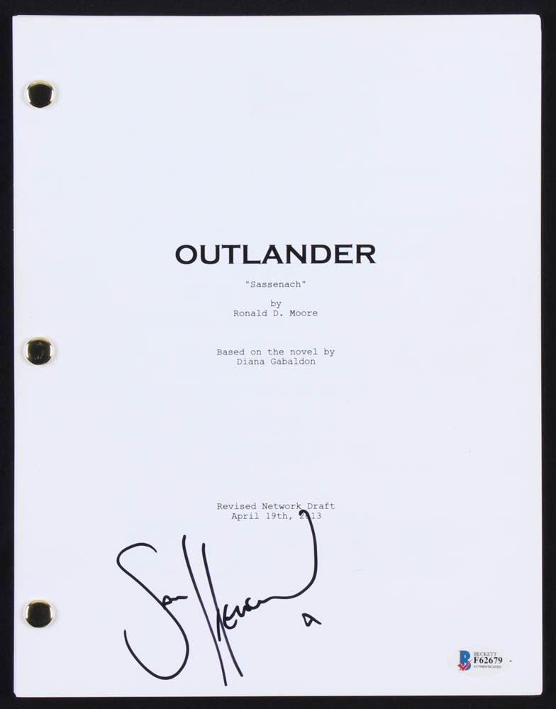 Sam Heughan Signed 