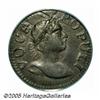 Image 1 : 1760 FARTH Hibernia-Voce Populi Farthing, Large L
