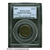Image 1 : 1805 1/2 C Small 5, No Stems AU55 PCGS. B-1, C-1,