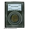 Image 1 : 1809 1/2 C MS62 Brown PCGS. B-4, C-3, R.1. Two-to