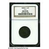 Image 1 : 1809/6 1/2 C MS63 Brown NGC. B-5, C-5, R.1. Crisp