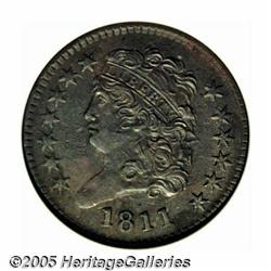 1811 1/2 C --Corroded--ANACS. AU Details, Net XF4