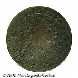 1793 Chain 1C AMERICA--Corroded--ANACS. Fine Deta