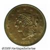 Image 1 : 1839 1C Booby Head MS65 Brown PCGS. N-13, Late Di