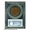 Image 2 : 1843 1C Petite Head, Small Letters MS64 Brown PCG