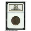 Image 1 : 1852 1C MS67 Brown NGC. N-17, R.1. A small die lu